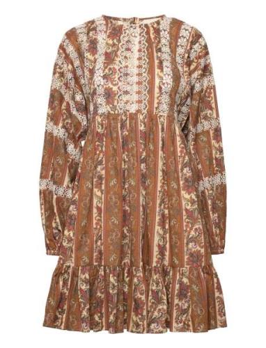 Cotton Slub Relaxed Dress Patterned By Ti Mo