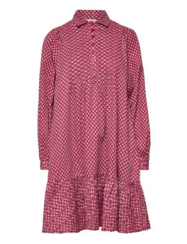 Structured Cotton Shift Dress Patterned By Ti Mo