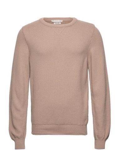 The Organic Waffle Knit Beige By Garment Makers
