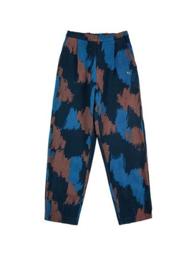Shadows All Over Pleated Trousers Patterned Bobo Choses
