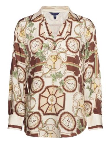 D1. American Luxe Blouse Patterned GANT