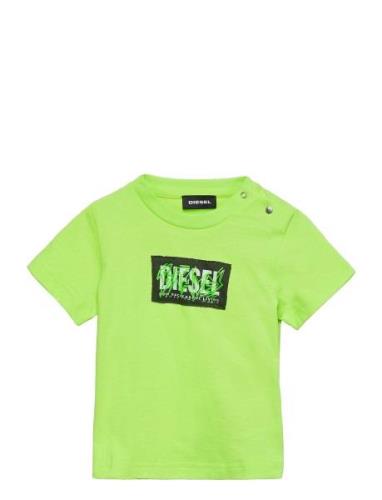 Tjustx62B T-Shirt Green Diesel