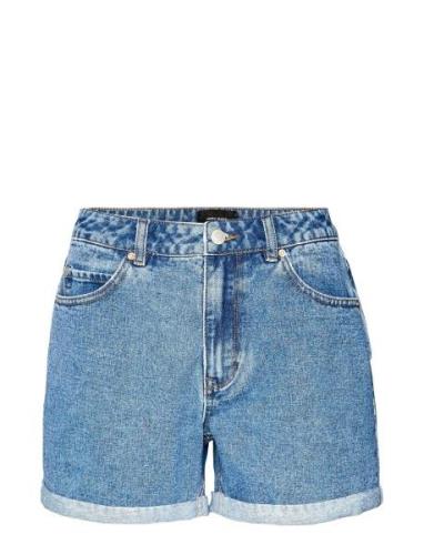 Vmzuri Hr Loose Shorts Mix Noos Blue Vero Moda