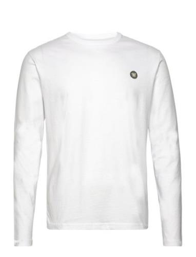 Mel Long Sleeve Gots White Double A By Wood Wood