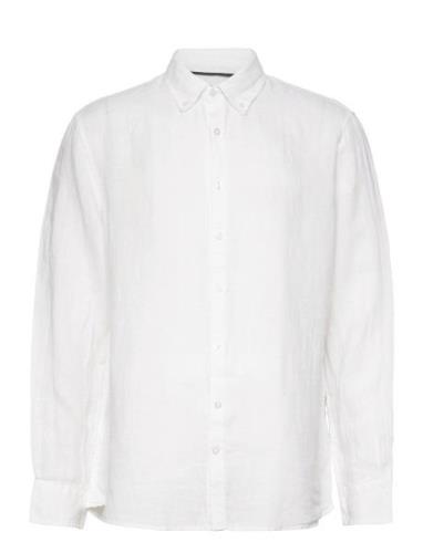 Linen Shirt White Sebago