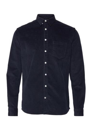 Johan Corduroy Shirt Navy Kronstadt