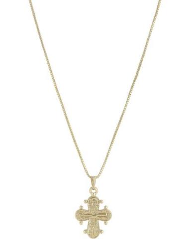 Dagmar Recycled Pendant Necklace Gold-Plated Gold Pilgrim