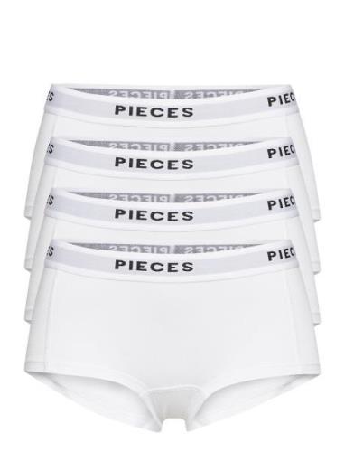 Pclogo Lady 4 Pack Solid Noos Bc White Pieces