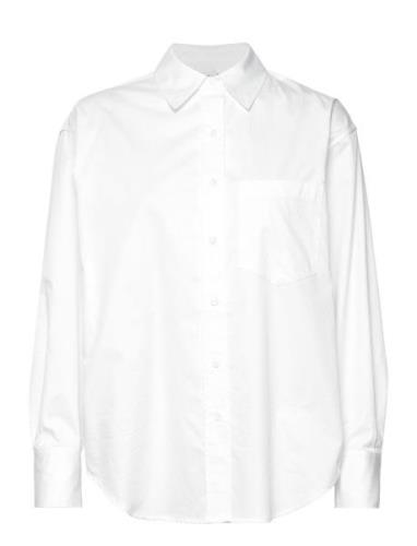 Relaxed Cotton Shirt White Calvin Klein