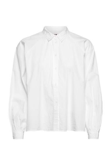 Org Co Solid Raglan Shirt Ls White Tommy Hilfiger