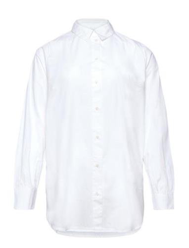 Carnora New L/S Shirt Wvn White ONLY Carmakoma