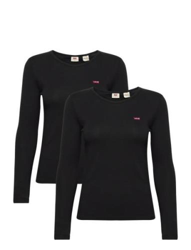 Ls 2 Pack Tee A0787 Ls Two Pac Black LEVI´S Women