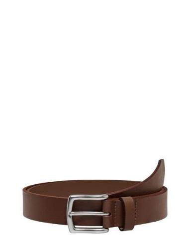 Onsboon Slim Leather Belt Noos Brown ONLY & SONS