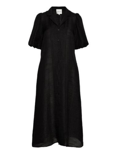Estermw Long Dress Black My Essential Wardrobe