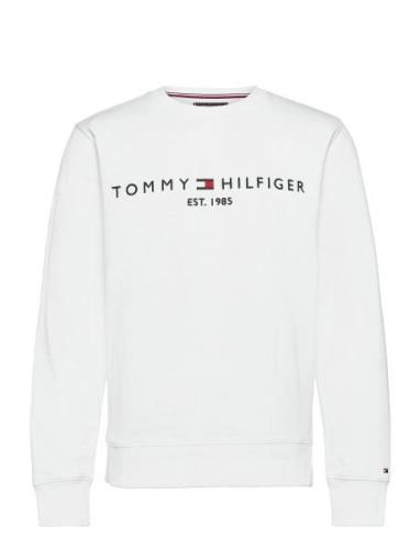 Tommy Logo Sweatshirt White Tommy Hilfiger