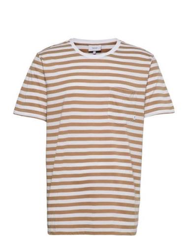 Verkstad T-Shirt Brown Makia