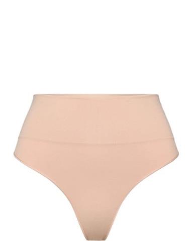 Ecocare Seamless Shaping Thong Beige Spanx