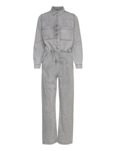 Bluebell Jumpsuit Grey Basic Apparel