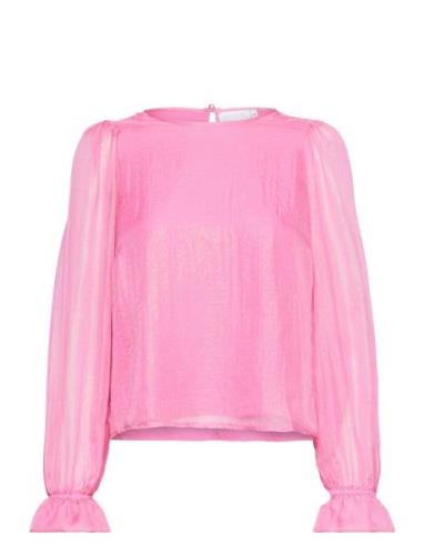 Top In Metallic Shimmer Pink Coster Copenhagen