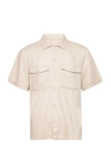 Onskari Ss Shirt Visc Lin 0075 Cs Cream ONLY & SONS