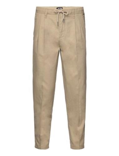 Onsleo Crop Linen Mix 0048 Pant Beige ONLY & SONS