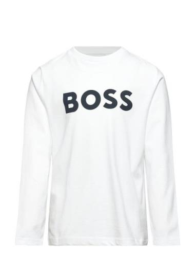 Long Sleeve T-Shirt White BOSS