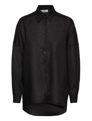 Bilbao Linen Shirt Black LEBRAND