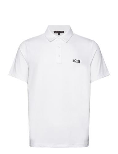 Golf Chest Logo Polo White Michael Kors