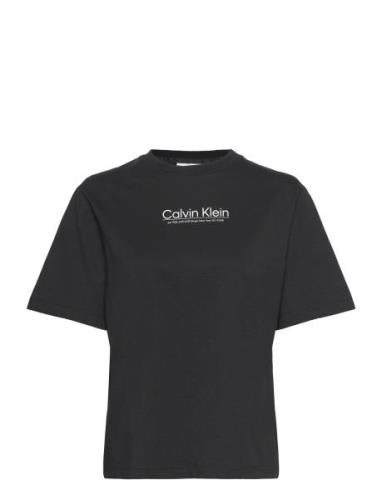 Coordinates Logo Graphic T-Shirt Black Calvin Klein