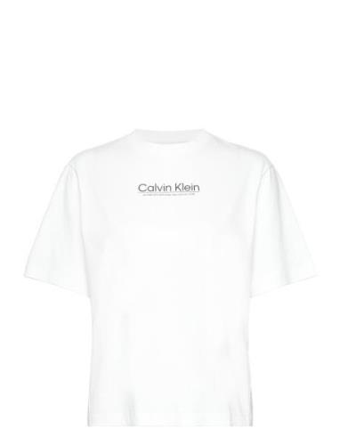 Coordinates Logo Graphic T-Shirt White Calvin Klein
