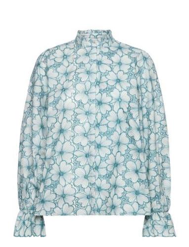 Benoit Blouse Blue Fabienne Chapot