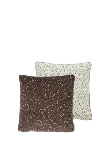 Quilted Aya Cushion Brown OYOY Living Design