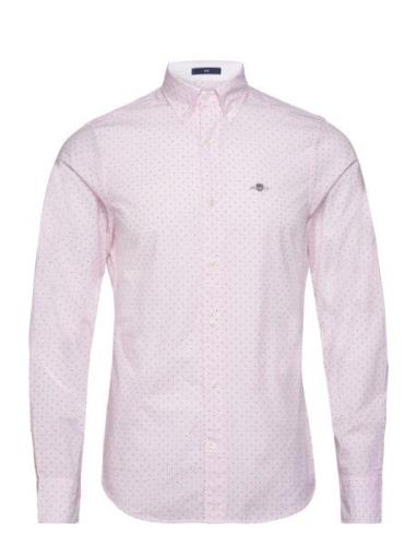 Slim Banker Dot Bd Pink GANT