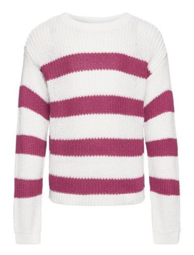 Kogsif Ls Striped Pullover Knt Patterned Kids Only