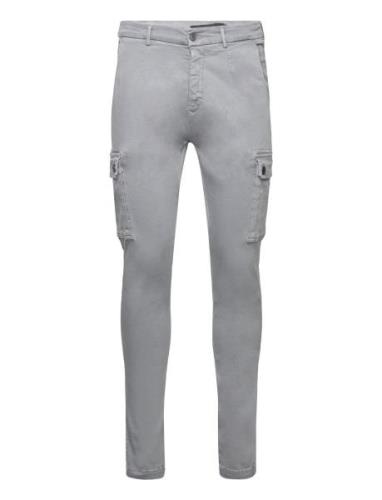 Jaan Trousers Slim Hypercargo Color Grey Replay
