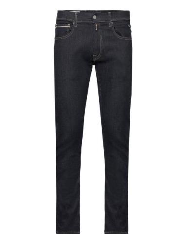 Grover Trousers Straight Forever Dark Blue Replay
