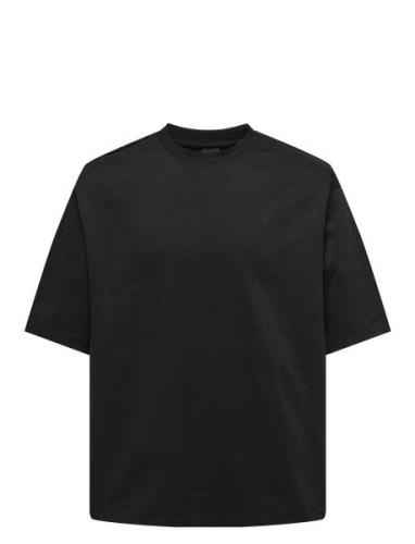 Onsmillenium Ovz Ss Tee Noos Black ONLY & SONS