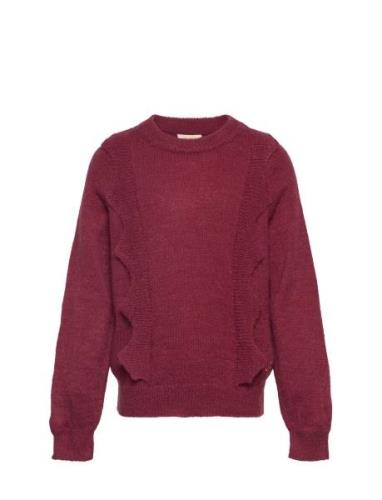 Sgmegan Knit Pullover Burgundy Soft Gallery