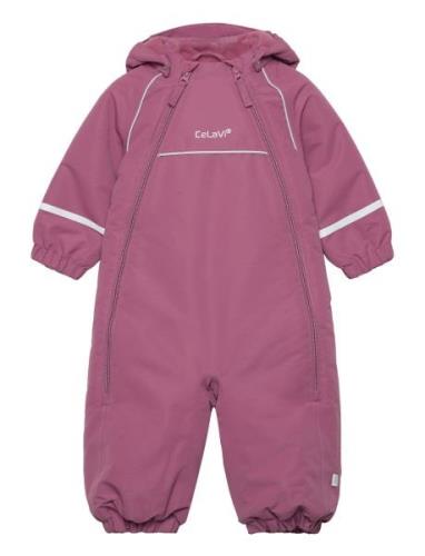 Wholesuit- Solid, W. 2 Zippers Pink CeLaVi