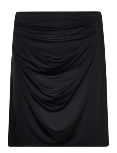 Cupro Skirt Black Rosemunde