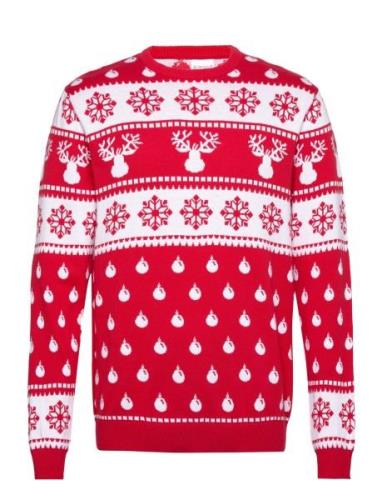 The Classic Christmas Jumper Red Red Christmas Sweats
