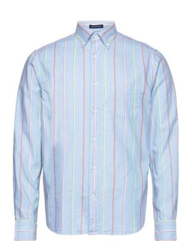 Reg Ut Archive Oxford Stripe Shirt Blue GANT