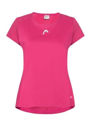 Tie-Break T-Shirt Women Pink Head