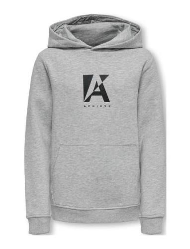 Kobnorman L/S Project Hoodie Swt Grey Kids Only