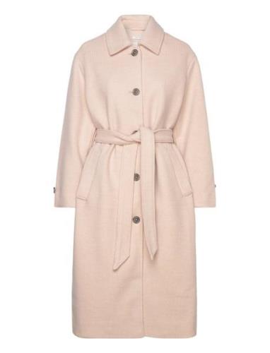 Belted Coat Beige Tom Tailor