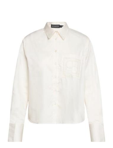 Sladriana Shirt Ls White Soaked In Luxury