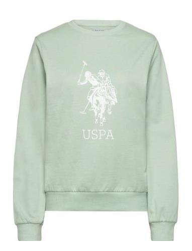 Uspa Sweatshirt Carice Women Green U.S. Polo Assn.