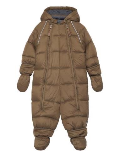 Puff Baby Suit W Acc Rec. Khaki Mikk-line