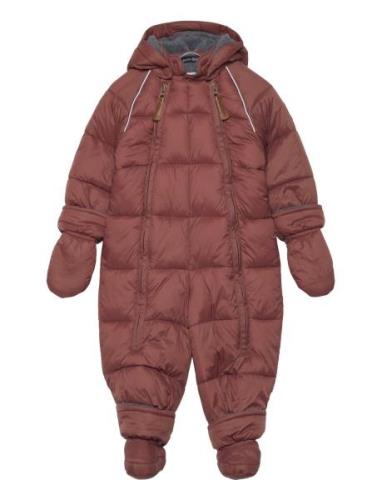 Puff Baby Suit W Acc Rec. Brown Mikk-line