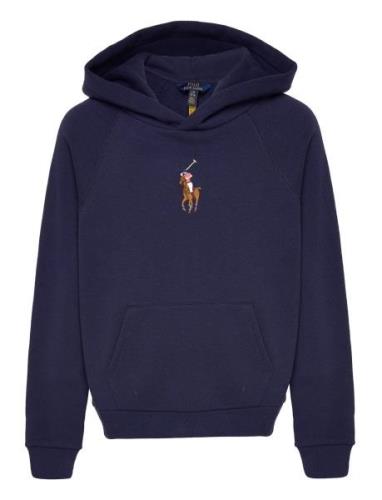 Big Pony Fleece Hoodie Blue Ralph Lauren Kids